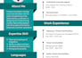 create a professional ats friendly CV and cover letter